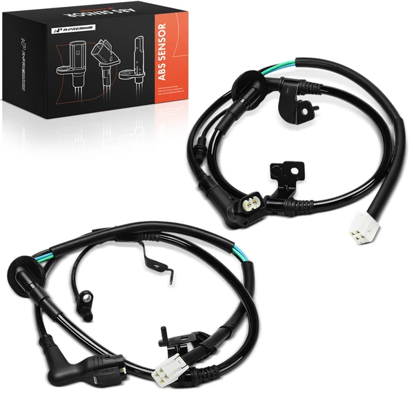 2 Pcs Rear Driver & Passenger ABS Wheel Speed Sensor Wire Harness for 2019-2025 Mazda 3