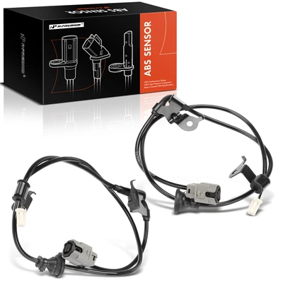2 Pcs Rear Driver & Passenger ABS Wheel Speed Sensor Wire Harness