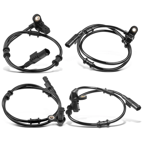 4 Pcs Front & Rear ABS Wheel Speed Sensor for 2003-2005 Mercedes-Benz ML500