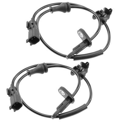 2 Pcs Rear Driver & Passenger ABS Wheel Speed Sensor