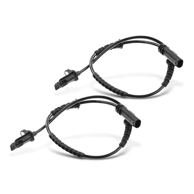 2 Pcs Rear ABS Wheel Speed Sensor