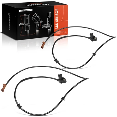 2 Pcs Front ABS Wheel Speed Sensor