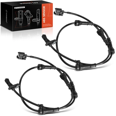 2 Pcs Rear ABS Wheel Speed Sensor