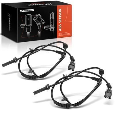 2 Pcs Front ABS Wheel Speed Sensor