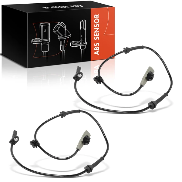 2 Pcs Front Driver & Passenger ABS Wheel Speed Sensor for 2018-2019 Nissan Kicks
