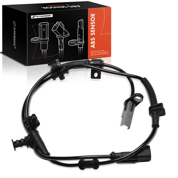 Front Passenger ABS Wheel Speed Sensor for Ford F-250 F-350 Super Duty 2020-2024