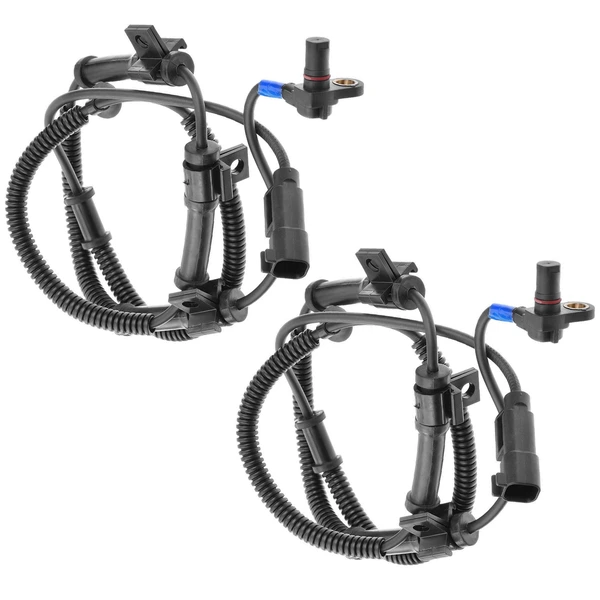 2 Pcs Front ABS Wheel Speed Sensor for 2013-2016 Ford F-550 Super Duty