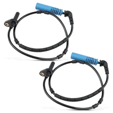 2 Pcs Rear Driver & Passenger ABS Wheel Speed Sensor for BMW X3 2004-2010 2.5L 3.0L