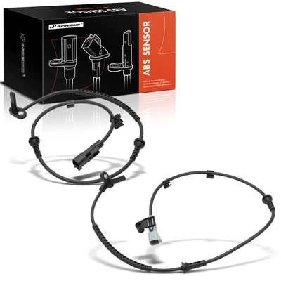 2 Pcs Front ABS Wheel Speed Sensor
