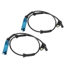 2 Pcs Front Driver & Passenger ABS Wheel Speed Sensor for BMW E60 F10 525i 535i