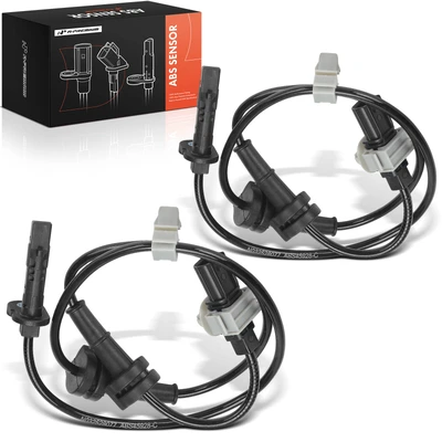 2 Pcs Front ABS Wheel Speed Sensor