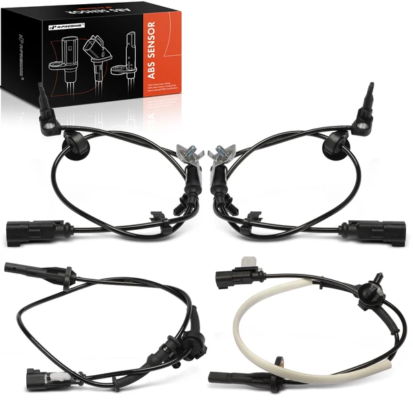 4 Pcs Front & Rear ABS Speed Sensor for 2015-2022 GMC Canyon