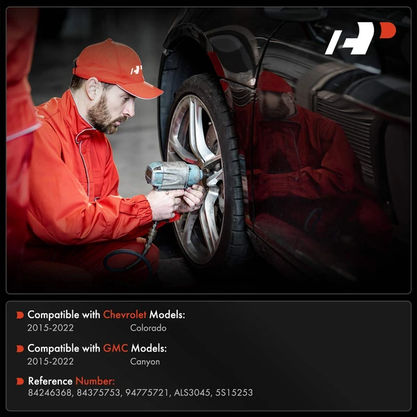 2 Pcs Front Driver & Passenger ABS Speed Sensor for Chevy Colorado GMC Canyon 2015-2022