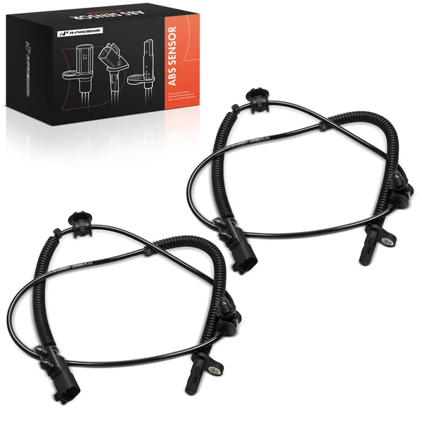 2 Pcs Rear Driver & Passenger ABS Wheel Speed Sensor for 2022-2024 Jeep Grand Cherokee