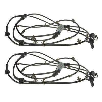 2 Pcs Rear Driver & Passenger ABS Wheel Speed Sensor