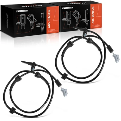 2 Pcs Front Side ABS Wheel Speed Sensors
