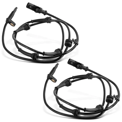 2 Pcs Front ABS Wheel Speed Sensor