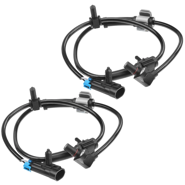2 Pcs Front Driver & Passenger ABS Wheel Speed Sensor for 2007 GMC Sierra 1500 Classic