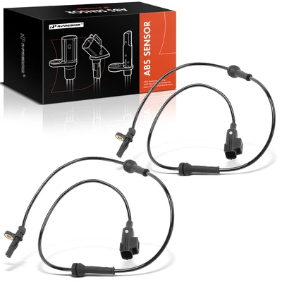 2 Pcs Front ABS Wheel Speed Sensor