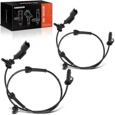 2 Pcs Front ABS Wheel Speed Sensor