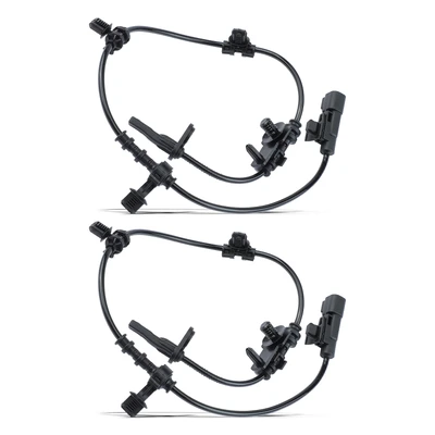 2 Pcs Rear Driver & Passenger ABS Wheel Speed Sensor