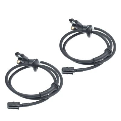 2 Pcs Rear Driver & Passenger ABS Wheel Speed Sensor