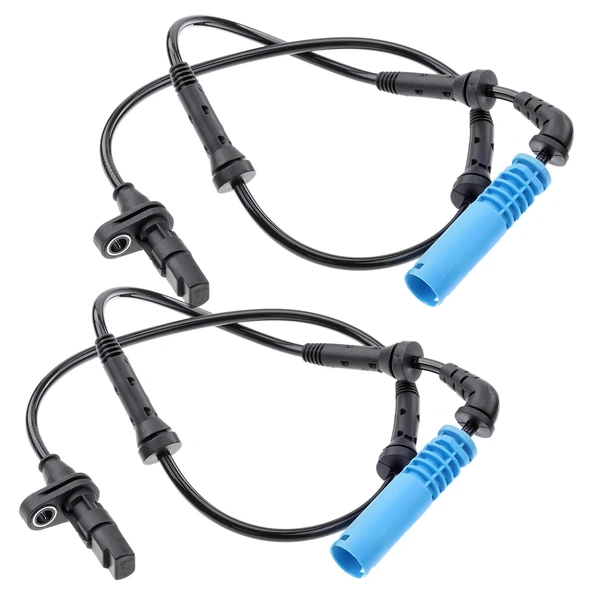 2 Pcs Front Driver & Passenger ABS Wheel Speed Sensor for 2001-2005 BMW 325xi