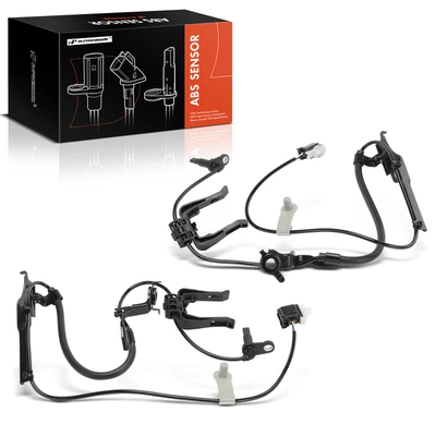 2 Pcs Front ABS Wheel Speed Sensor