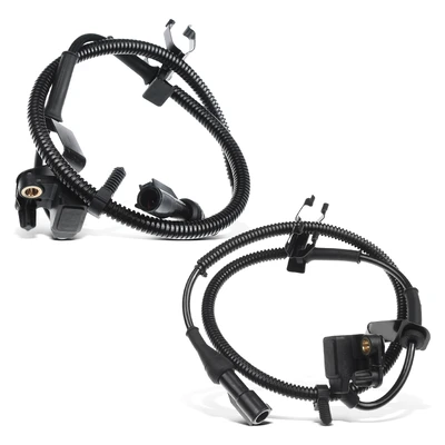 2 Pcs Rear Driver & Passenger ABS Wheel Speed Sensor