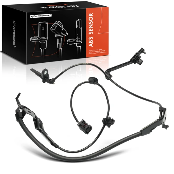 Front Passenger ABS Wheel Speed Sensor with Harness for 2021-2022 Toyota Sienna