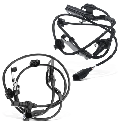 2 Pcs Front Driver & Passenger ABS Wheel Speed Sensor