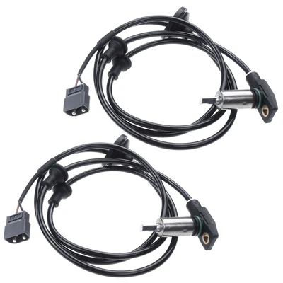 2 Pcs Front Driver & Passenger ABS Wheel Speed Sensor