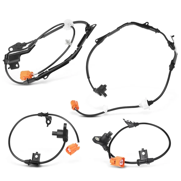 4 Pcs Front & Rear ABS Wheel Speed Sensor for Acura TL 1999-2003 CL 2001-2003