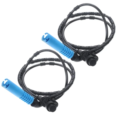 2 Pcs Rear Driver & Passenger ABS Wheel Speed Sensor