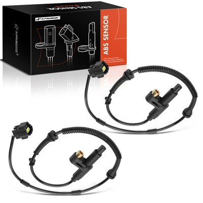 2 Pcs Rear ABS Wheel Speed Sensor