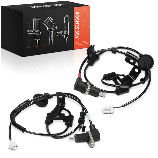 2 Pcs Rear ABS Wheel Speed Sensor for Hyundai Elantra 1999-2000 2.0L 4-Wheel ABS