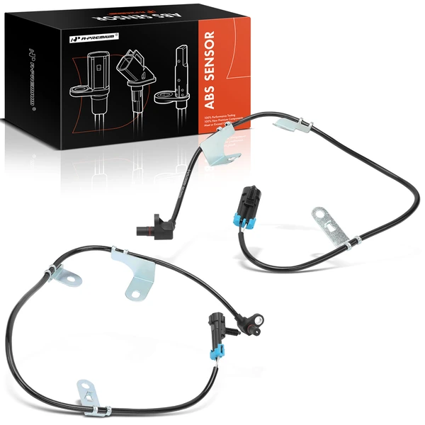 2 Pcs Front ABS Wheel Speed Sensor for 1995-1999 GMC K1500 Suburban