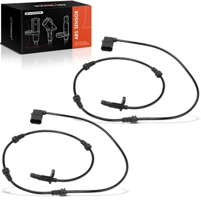 2 Pcs Front ABS Wheel Speed Sensor