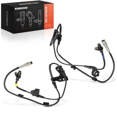 2 Pcs Front ABS Wheel Speed Sensor