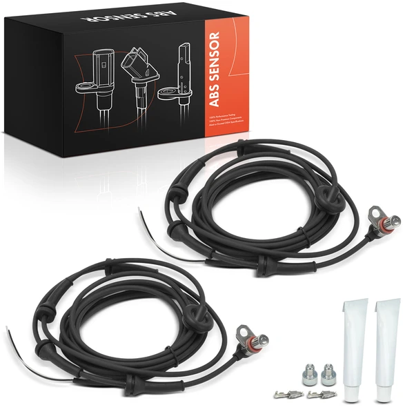 2 Pcs Front ABS Wheel Speed Sensor for Land Rover Discovery 1999-2004 GAS SUV