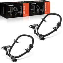 2 Pcs Rear Driver & Passenger ABS Wheel Speed Sensor for 2003-2005 Lincoln Aviator