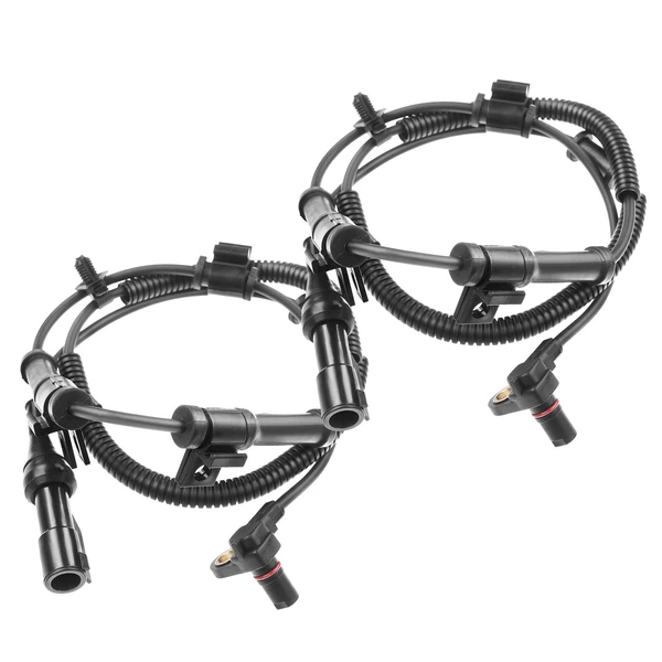 2 Pcs Front Driver & Passenger ABS Wheel Speed Sensor for 2005-2010 Ford F-350 Super Duty