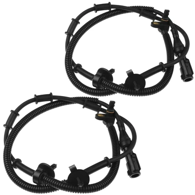 2 Pcs Front Driver & Passenger ABS Wheel Speed Sensor