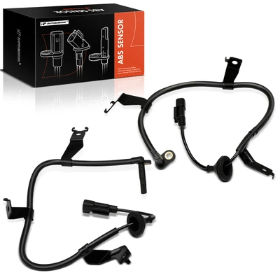 2 Pcs Rear ABS Wheel Speed Sensor