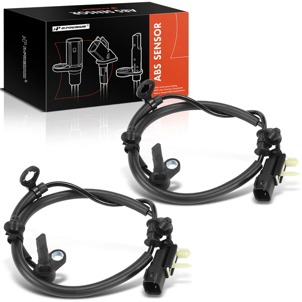 2 Pcs Rear ABS Wheel Speed Sensor for 2016-2017 Buick Envision