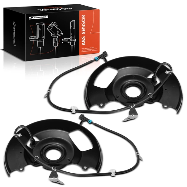 2 Pcs Front ABS Wheel Speed Sensor for 1990-1999 GMC C1500