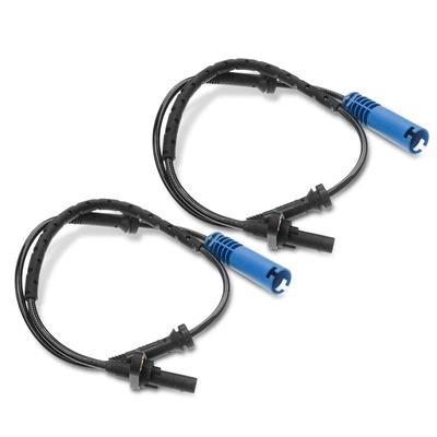 2 Pcs Front Left & Right ABS Wheel Speed Sensor