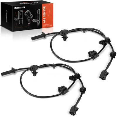 2 Pcs Front ABS Wheel Speed Sensor
