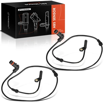 2 Pcs Front ABS Wheel Speed Sensor