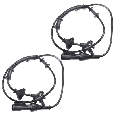 2 Pcs Rear Driver & Passenger ABS Wheel Speed Sensor